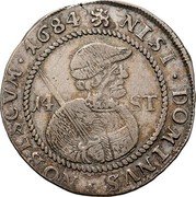 Netherlands 1/2 Florijn Friesland Province 1684 Lion KM# A8.2 NISI DOMINVS NOBI SCVM 1684 14 ST coin reverse Netherlands 1/2 Florijn Friesland Province 1684 Lion KM# A8.2 NISI DOMINVS NOBI SCVM 1684 14 ST coin reverse