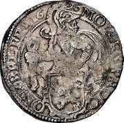 Netherlands 1/2 Lion Daalder Friesland Province Lion 1626 Lion Rev mintmark KM# 12.3 MO ARG PRO CON BRI FRI 16 26 coin obverse Netherlands 1/2 Lion Daalder Friesland Province Lion 1626 Lion Rev mintmark KM# 12.3 MO ARG PRO CON BRI FRI 16 26 coin obverse