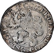 Netherlands 1/2 Lion Daalder Friesland Province Lion 1626 Lion Rev mintmark KM# 12.3 CONFI DENS DNO NON MOVETVR coin reverse Netherlands 1/2 Lion Daalder Friesland Province Lion 1626 Lion Rev mintmark KM# 12.3 CONFI DENS DNO NON MOVETVR coin reverse