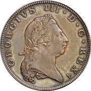 UK 1/2 Penny (George III- Pattern) KM# PnB63 GEORGIVS III D G REX coin obverse UK 1/2 Penny (George III- Pattern) KM# PnB63 GEORGIVS III D G REX coin obverse