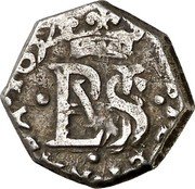 Spain 1/2 Real (Divuite) (Felipe IV) 1652 PHILIPVS... coin obverse