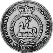 UK 1/2 Sovereign (Victoria) X# 30 THE PRINCE OF WALES MODEL SOVE coin reverse UK 1/2 Sovereign (Victoria) X# 30 THE PRINCE OF WALES MODEL SOVE coin reverse