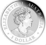 Australia 1 Dollar (Emu - ANDA Melbourne) ELIZABETH II AUSTRALIA 1 DOLLAR JC coin obverse Australia 1 Dollar (Emu - ANDA Melbourne) ELIZABETH II AUSTRALIA 1 DOLLAR JC coin obverse