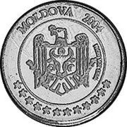 Moldova 1 Cent Pattern 2004 X# Pn1 MOLDOVA 2004 coin obverse Moldova 1 Cent Pattern 2004 X# Pn1 MOLDOVA 2004 coin obverse