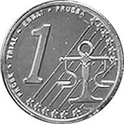 Slovenia 1 Euro cent (Probe) X# Pn1 PROBE TRIAL ESSAI PRUEBA 1 coin reverse Slovenia 1 Euro cent (Probe) X# Pn1 PROBE TRIAL ESSAI PRUEBA 1 coin reverse