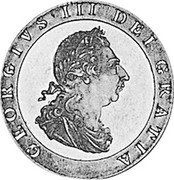 UK 1 Guinea (George III) KM# Pn64 GEORGIVS III DEI GRATIA coin obverse UK 1 Guinea (George III) KM# Pn64 GEORGIVS III DEI GRATIA coin obverse