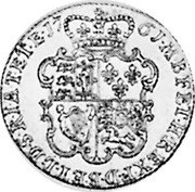 UK 1 Guinea (George III) KM# Pn39 M B F ET H REX F D B ET L D S R I A T ET E 17 61 coin reverse UK 1 Guinea (George III) KM# Pn39 M B F ET H REX F D B ET L D S R I A T ET E 17 61 coin reverse