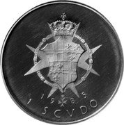 Malta 1 Scvdo (Angelo de Mojano) X# 110 1985 1 SCVDO coin reverse