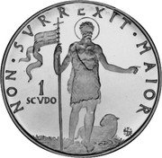 Malta 1 Scvdo (Angelo de Mojano) X# 31 NON SVRR XIT MAIOR 1 SCVDO coin reverse Malta 1 Scvdo (Angelo de Mojano) X# 31 NON SVRR XIT MAIOR 1 SCVDO coin reverse