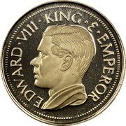 Canada 1 Sovereign (Edward VII) X# 2 EDWARD VIII KING & EMPEROR coin obverse Canada 1 Sovereign (Edward VII) X# 2 EDWARD VIII KING & EMPEROR coin obverse
