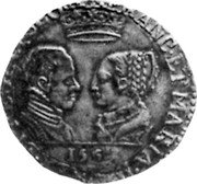 UK 1 Testoon Scotland Testoon 15xx X# 1 FRANC ET MARIA... coin obverse UK 1 Testoon Scotland Testoon 15xx X# 1 FRANC ET MARIA... coin obverse