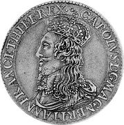 UK 1 Unite (Charles I) KM# Pn12 CAROLVS D G MAGN BRITANN FRANC ET HIBE REX coin obverse UK 1 Unite (Charles I) KM# Pn12 CAROLVS D G MAGN BRITANN FRANC ET HIBE REX coin obverse
