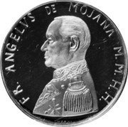 Malta 10 Scudi World Food Day 1981 Proof X# 89 FR ANGELVS DE MOJANA M M H H coin obverse Malta 10 Scudi World Food Day 1981 Proof X# 89 FR ANGELVS DE MOJANA M M H H coin obverse