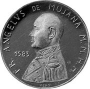 Malta 10 Scudo (Angelo de Mojano) X# 101 FR ANGELVS DE MOJANA M M H H 1983 coin obverse Malta 10 Scudo (Angelo de Mojano) X# 101 FR ANGELVS DE MOJANA M M H H 1983 coin obverse