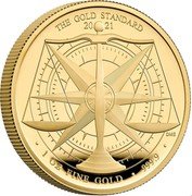 UK 100 Pounds (The Gold Standard) THE GOLD STANDARD 2021 1 OZ FINE GOLD 999.9 DME coin reverse UK 100 Pounds (The Gold Standard) THE GOLD STANDARD 2021 1 OZ FINE GOLD 999.9 DME coin reverse