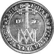 Spain 150 Pesetas Isabel II 1904 Unique X# 17 coin reverse