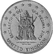 UK 2 Cent (Elizabeth II - pattern) X# Pn11 UNITED KINGDOM ELIZABETH II DEI GRA REGINA 2003 coin obverse UK 2 Cent (Elizabeth II - pattern) X# Pn11 UNITED KINGDOM ELIZABETH II DEI GRA REGINA 2003 coin obverse