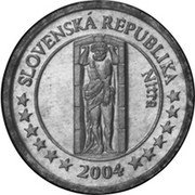 Slovakia 2 Euro Cent (Pattern) X# Pn2 SLOVENSKÁ REPUBLIKA NITRA 2004 coin obverse Slovakia 2 Euro Cent (Pattern) X# Pn2 SLOVENSKÁ REPUBLIKA NITRA 2004 coin obverse