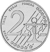 Lithuania 2 Euro Cent (Probe) X# Pn2 PROBE TRIAL ESSAI PRUEBA 2 coin reverse Lithuania 2 Euro Cent (Probe) X# Pn2 PROBE TRIAL ESSAI PRUEBA 2 coin reverse