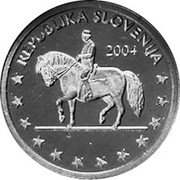 Slovenia 2 Euro Cent (Probe) X# Pn2 REPUBLICA SLOVENIJA 2004 coin obverse Slovenia 2 Euro Cent (Probe) X# Pn2 REPUBLICA SLOVENIJA 2004 coin obverse