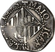 Spain 2 Reales (Felipe III) MAIORICARVM CATOLICVS coin reverse Spain 2 Reales (Felipe III) MAIORICARVM CATOLICVS coin reverse