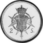 Malta 2 Scudo (Angelo de Mojano) X# 59 2 S coin reverse Malta 2 Scudo (Angelo de Mojano) X# 59 2 S coin reverse