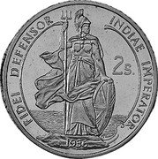 UK 2 Shillings (Edward VIII) FIDEI DEFENSOR INDIAE IMPERATOR 2 S 1936 coin reverse UK 2 Shillings (Edward VIII) FIDEI DEFENSOR INDIAE IMPERATOR 2 S 1936 coin reverse