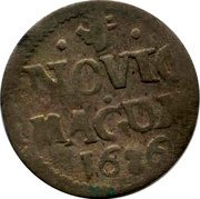 Netherlands 2 Stuivers 1686 KM# 25 Gelderland - Nijmegen City Standard Coinage NOVIO MAGUM 1686 coin reverse Netherlands 2 Stuivers 1686 KM# 25 Gelderland - Nijmegen City Standard Coinage NOVIO MAGUM 1686 coin reverse