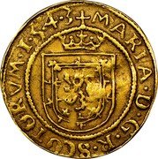 UK 20 Shillings (Maria Stuart) MB# 87 MARIA D G R SCOTORVM 1543 coin obverse UK 20 Shillings (Maria Stuart) MB# 87 MARIA D G R SCOTORVM 1543 coin obverse