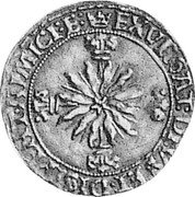 UK 20 Shillings Unicorn (1518-26) MB# 41 EXVRGAT XH Z DEVS XH Z coin reverse UK 20 Shillings Unicorn (1518-26) MB# 41 EXVRGAT XH Z DEVS XH Z coin reverse