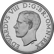 New Zealand 24 Pence (Edward VIII) X# 15 EDWARDVS VIII D G BR OMN REX coin obverse New Zealand 24 Pence (Edward VIII) X# 15 EDWARDVS VIII D G BR OMN REX coin obverse