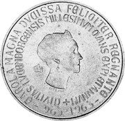 Luxembourg 250 Francs (Charlotte- essai) KM# E68 CAROLA MAGNA DVCISSA FELICITER REGNANTE 963-1963 CIVITAS LVCEMBORGENSIS MILLESIMVM OVANS EXPLET ANNVM JN LEFEVRE ESSAI coin obverse Luxembourg 250 Francs (Charlotte- essai) KM# E68 CAROLA MAGNA DVCISSA FELICITER REGNANTE 963-1963 CIVITAS LVCEMBORGENSIS MILLESIMVM OVANS EXPLET ANNVM JN LEFEVRE ESSAI coin obverse