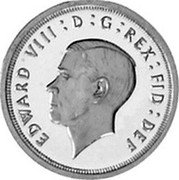 UK 3 Pence (Edward VIII) X# 113 EDWARD VIII D G REX FID DEF coin obverse