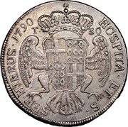 Malta 30 Tari (Emmanuel de Rohan- Pattern) KM# Pn11 HOSPITA ET S SEP HIERUS 1790T 30 coin reverse Malta 30 Tari (Emmanuel de Rohan- Pattern) KM# Pn11 HOSPITA ET S SEP HIERUS 1790T 30 coin reverse