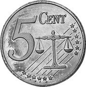 UK 5 Cent (Elizabeth II -pattern) X# Pn3a 5 CENT coin reverse UK 5 Cent (Elizabeth II -pattern) X# Pn3a 5 CENT coin reverse