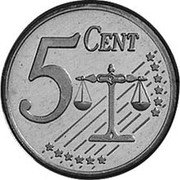 UK 5 Cent (Elizabeth II -pattern) X# Pn3 5 CENT coin reverse UK 5 Cent (Elizabeth II -pattern) X# Pn3 5 CENT coin reverse