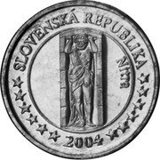 Slovakia 5 Euro Cent (Pattern) X# Pn3 SLOVENSKÁ REPUBLIKA NITRA 2004 coin obverse Slovakia 5 Euro Cent (Pattern) X# Pn3 SLOVENSKÁ REPUBLIKA NITRA 2004 coin obverse