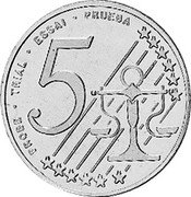 Latvia 5 Euro Cent (Probe) X# Pn3 PROBE TRIAL ESSAI PRUEBA 5 coin reverse Latvia 5 Euro Cent (Probe) X# Pn3 PROBE TRIAL ESSAI PRUEBA 5 coin reverse