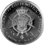 Malta 5 Scudo (Angelo de Mojano) X# 94 VICESIMO AB EIVS ELECTIONE FELICITER REDEVNTE 1962-1982 5 S coin reverse Malta 5 Scudo (Angelo de Mojano) X# 94 VICESIMO AB EIVS ELECTIONE FELICITER REDEVNTE 1962-1982 5 S coin reverse