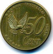 UK 50 Cent Elizabeth II - pattern 2002 X# Pn6 50 CENT TRIAL ESSAI PRUEBA coin reverse UK 50 Cent Elizabeth II - pattern 2002 X# Pn6 50 CENT TRIAL ESSAI PRUEBA coin reverse