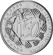 Estonia 50 Euro Cent (Karl Ernst Von Baer - pattern) X# Pn6 50 TRIAL ESSAI PRUEBA MUSIEM coin reverse Estonia 50 Euro Cent (Karl Ernst Von Baer - pattern) X# Pn6 50 TRIAL ESSAI PRUEBA MUSIEM coin reverse