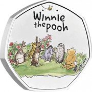 UK 50 Pence (Winnie Pooh) WINNIE THE POOH © DISNEY coin reverse UK 50 Pence (Winnie Pooh) WINNIE THE POOH © DISNEY coin reverse