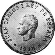 Spain 500 Pts Juan Carlos I 1978 X# M1 JUAN CARLOS I REY DE ESPAÑA 1978 coin obverse Spain 500 Pts Juan Carlos I 1978 X# M1 JUAN CARLOS I REY DE ESPAÑA 1978 coin obverse