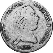 Malta 6 Tari Emanuel de Rohan 1778 X# M5 IN TE DOMINE SPERAVI 1778 coin obverse Malta 6 Tari Emanuel de Rohan 1778 X# M5 IN TE DOMINE SPERAVI 1778 coin obverse