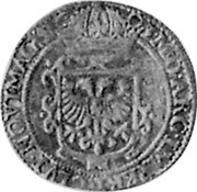 Netherlands Arendschelling 1602 Pomegranate KM# 10.1 Gelderland - Nijmegen City Standard Coinage ..ARC IMP .. coin obverse Netherlands Arendschelling 1602 Pomegranate KM# 10.1 Gelderland - Nijmegen City Standard Coinage ..ARC IMP .. coin obverse