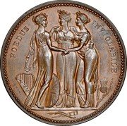 UK Crown (George III) KM# PnD77 FOEDUS INVIOLABLE W WYON coin reverse UK Crown (George III) KM# PnD77 FOEDUS INVIOLABLE W WYON coin reverse