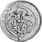Ireland Crown Ireland Crown (1960) X# 7 MUINICIR NA EIRCANN IN AMERICEA AON CROIN coin reverse