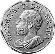 UK Double Florin (George V) X# 64 GEORGIVS V DEI GRATIA coin obverse UK Double Florin (George V) X# 64 GEORGIVS V DEI GRATIA coin obverse