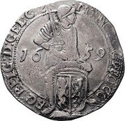 Netherlands Ducat 1659 Dog KM# 42 Gelderland Province Standart Coinage MO NO ARG PRO CON FOE BELG D GEL C Z 1659 coin obverse Netherlands Ducat 1659 Dog KM# 42 Gelderland Province Standart Coinage MO NO ARG PRO CON FOE BELG D GEL C Z 1659 coin obverse