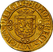 UK Ducat (40 Shillings) (Scotland Ducat) MB# 60 HONOR REGIS IVDICIVM DILIGIT coin reverse UK Ducat (40 Shillings) (Scotland Ducat) MB# 60 HONOR REGIS IVDICIVM DILIGIT coin reverse